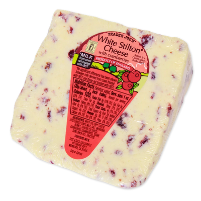 White Stilton Cheese with Cranberries