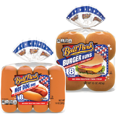 Hamburger or Hot Dog Buns