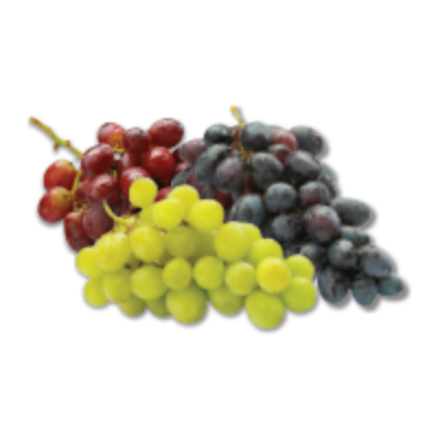Red, Green or Black Seedless Grapes