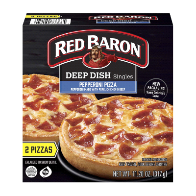 Deep Dish Pizza Singles