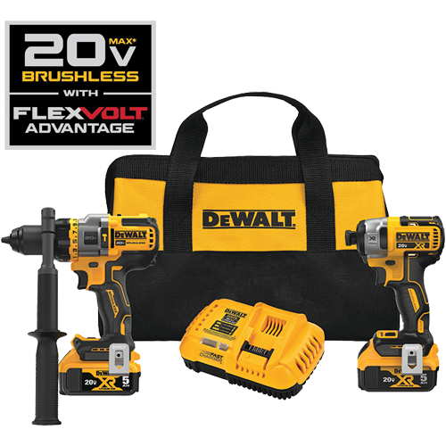 DeWalt® Hammer Drill/Impact Driver Combo Kit