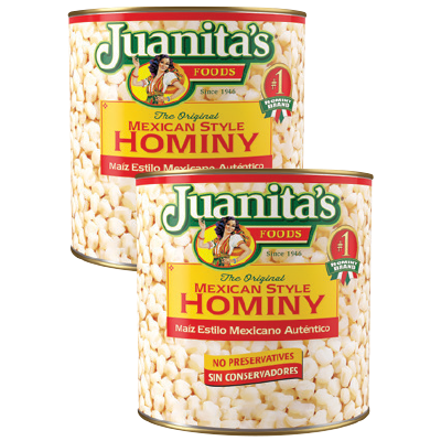 Juanita's Mexican Style Hominy