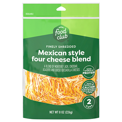 Food Club Shredded Cheese