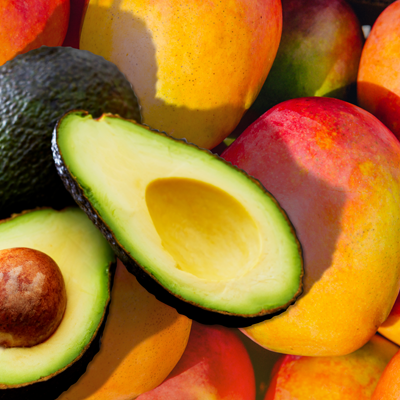 Medium Avocados or Large Mangoes