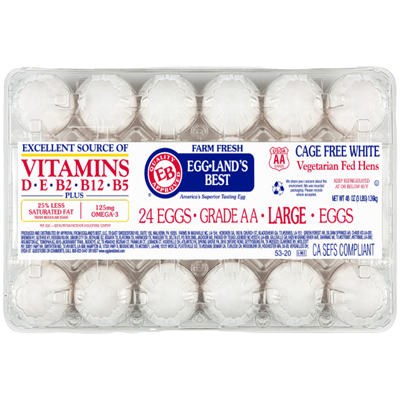 Egg-Land's Best Cage Free Large Grade AA Eggs